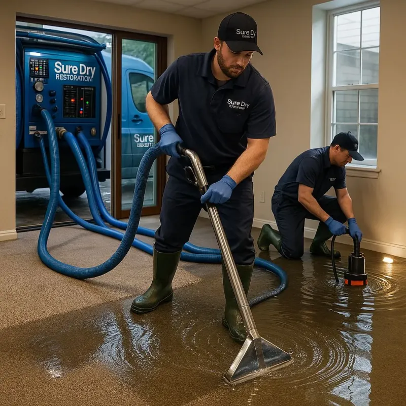 Water Extraction and Removal process in Higginsville, MO
